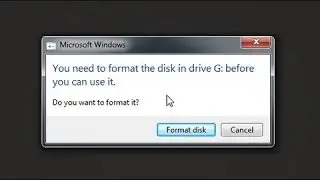 Fix your format now error for Harddisk, SDcard Pendrives....