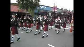 Comox Valley Pipe Band Canada day 2012