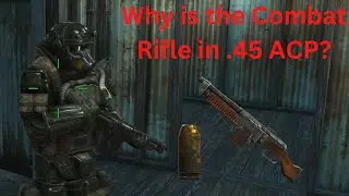 SWEEP THE TRENCHES CLEAN!: Why is the Combat Rifle in .45 ACP?