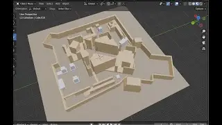 Создадим карту пирамида Warface blender 3d