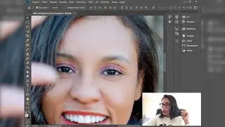 Como remover olheiras com o Photoshop - Ingrid Santana