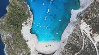 Zakunthos Navagio with Drone