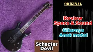 SCHECTER DEVIL Seymour duncan Gitar original murah 1 jutaan 
