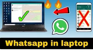 लैपटॉप में व्हाट्सएप कैसे चलाए। बिल्कुल आसान। whtsapp laptop me kaise chalye। #needclasses