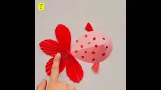 Paper Fish | Paper Fish Making | DIY | Paper Craft | Shorts | Diary Of Art