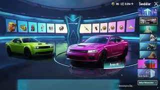 YENİ DODGE CHARGER ARABALAR GELDİ.!  9K UC Çok Sanssız Bir Açılım. PUBG MOBİLE