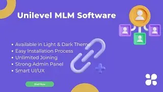 Unilevel mlm software demo ||Unilevel mlm  Software in Php Mysql