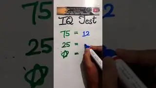 iq test #simplifiedstudyofficial #maths #shorts #iqtest #viral