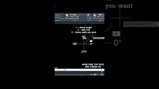 Draw a Line with SPECIFIC ANGLE in AutoCad