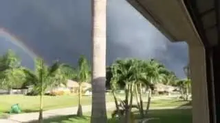 AWESOME THUNDER RAINBOW IN CAPE CORAL