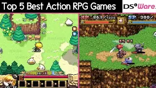 Top 5 Best Action RPG Games for DSiWare