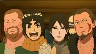 When Naruto was heavily drunk and couldn't walk