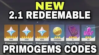 2.1 PRIMOGEMS REDEEM CODES (NEW) - GENSHIN IMPACT
