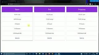 Make A Awesome Price Table Using only HTML&CSS || By Only Code