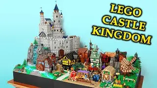 LEGO Castle Kingdom MOC - FULL COMPLETE TOUR!