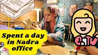 Hectic Day at NADRA OFFICE || yaha se pizza kabi mat khana || Pakistani documentation || Daily vlog