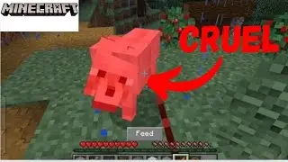 I died in Minecraft, so I was cruel for 3 minutes. #minecraft #cruel #nether #hate
