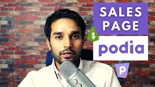 04. How to Create SALES PAGE in PODIA? Online Course Creation in Podia