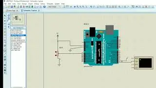 10. Analog value  Reading in Serial Monitor using Arduino in Proteus