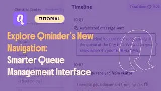 New Qminder Navigation