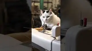Котики мастера: мяу-мебельная фабрика в действии! 🐾🛠 