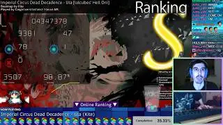 osu! Taiko - Imperial Circus Dead Decadence - Uta [lolcubes' Hell Oni] + HR
