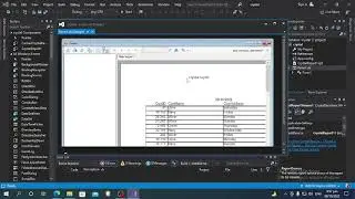 Crystal report (VB) using Visual Studio 2019