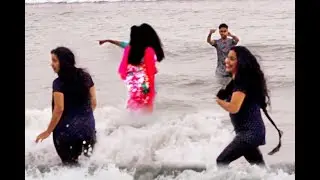 Digha Sea Beach || Sea Bath in Old Digha || Beautiful Sea Bath || [Sea Bath with sweet girl]
