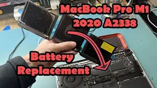 🔋 MacBook Pro M1 2020 A2338 Battery Replacement Guide | Step-by-Step Tutorial