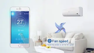 Haier Smart Wi-Fi, wireless remote control intelligent.