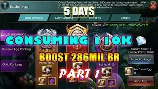 LEGACY OF DISCORD - [PART 1] Consume 110k dias Easter Egg Event + 286mil Br Boost