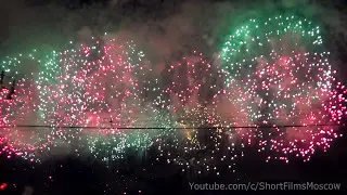 Фейерверк 9 Мая 2017 - Москва, Воробьевы Горы