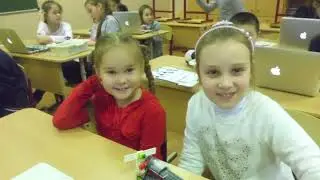 На занятиях 