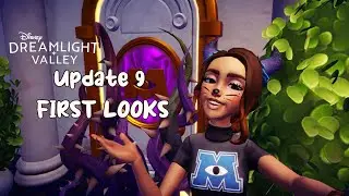Monsters Inc Dreamlight Valley Update 9 FIRST LOOK