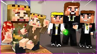 MAFIA ARDA FAMILY VS COWARD WIND FAMILY! 😂 -Minecraft