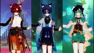【4K/MMD/原神GenshinImpact】 Venti Wanderer/tell me/ #genshinimpact