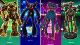 🦖 Transformers vs Killy Willy vs Huggy Wuggy vs Siren Head | Coffin Dance 🪩