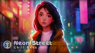 Chill Lofi Neon Street 💜 Lofi hip hop & Chill beats 💜 Chill music for calm down and relax