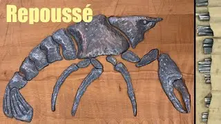 Formed Copper inlay | Repousse Technique