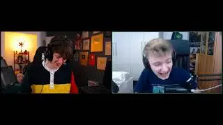 TommyInnit reacts to JackSucksAtLife's Diamond Play Button for the first time