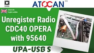 Unregister Radio CDC40 OPERA with 95640