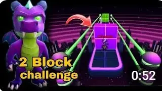 Insanely Hard 2 Block Challenge In Block Dash | stumble guys | #shorts #stumbleguys #video #youtube