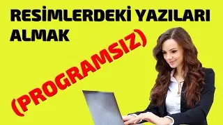 Resimden yazı kopyalama işlemi nasıl yapılır ?