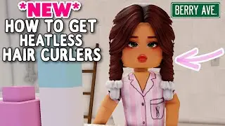 *NEW* HOW TO GET HEATLESS HAIR CURLERS IN BERRY AVENUE 🤩✨
