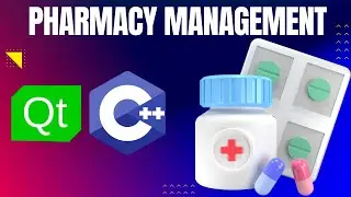 Project Qt | Pharmacy Management in Qt Creator using C++
