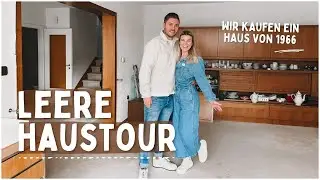 EMPTY HOUSE TOUR - we're renovating a 1960s house 🏚️ | Kleinstadtcoco