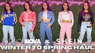 WINTER / SPRING TRY ON HAUL 2024 FT. SHEIN AND FASHION NOVA