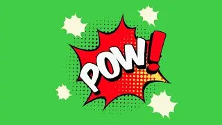 POW  COMIC OVERLAY EFFECTS FOR EDITS
