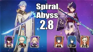 Genshin Impact - Ayato Taser & National Raiden - Spiral Abyss 2.8 - Floor 12!