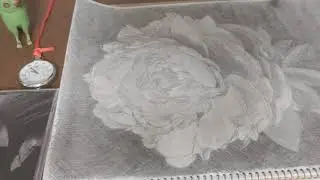 Photo reproduction of peony 5
